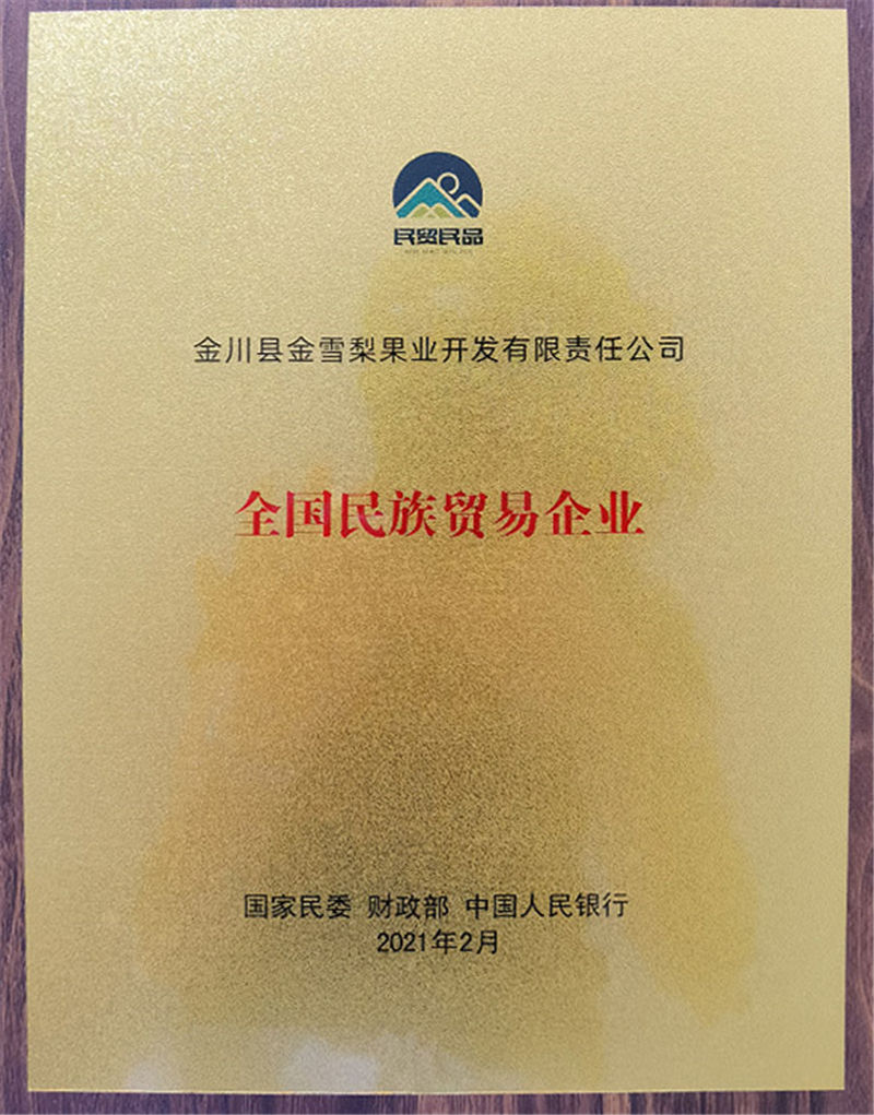 全國民族貿易企業